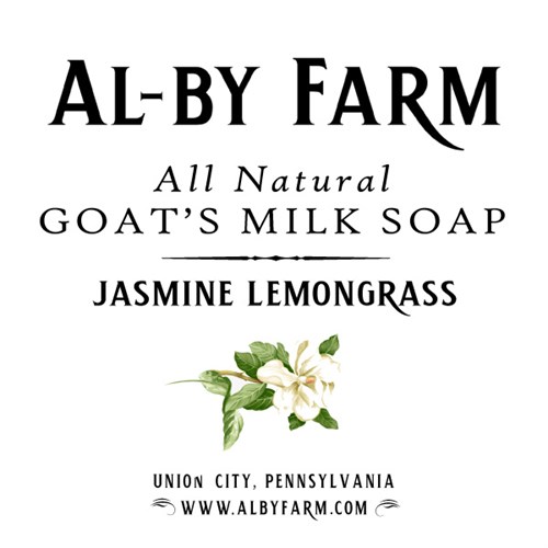 Jasmine Lemongrass Goat's Milk Soap Bar