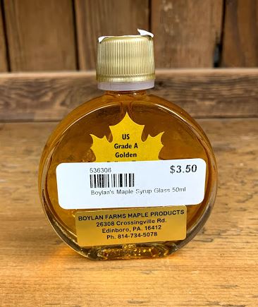 Maple Syrup Glass 50ml