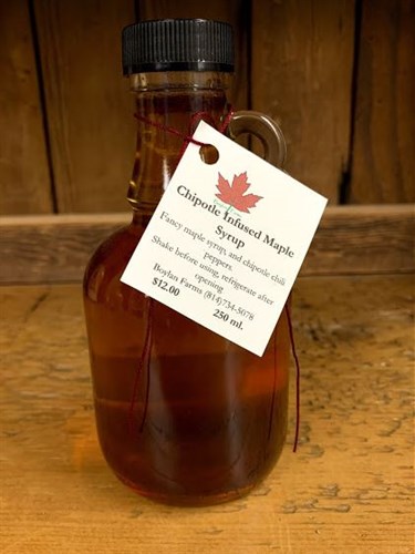 Chipotle Infused Maple Syrup
