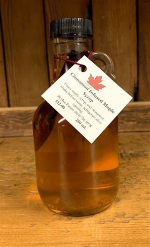 Cinnamon Infused Maple Syrup